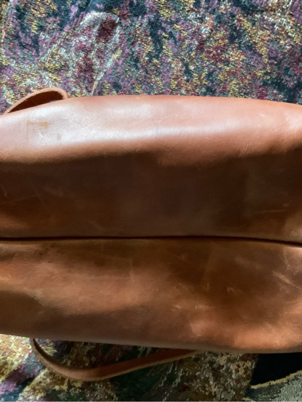 Portland Leather Goods Women’s Classic Leather Tote Bag in Brown - Picture 4 of 8